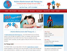 Tablet Screenshot of prabatherapy.com